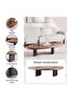 Delger Coffee Table Veneer - Brown & Black - 7
