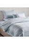 Ttc Adrianna 8-piece Bed In A Bag 240x260cm - Ice Blue