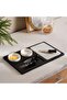 Natura 7-Piece Cheese Serving set 40x23x3cm -Black & White