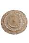 Myrah Round Floor Mat Dia120cm - Natural - 4