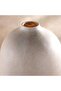 Odin Lesli Polyresin Decor Vase 26.8x26.8x50cm - Beige - 2