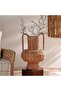 Tarra Jute Vase With Two Handles 40x19x58cm - Natural