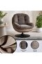 Mood Accent Chair Pu + Fabric - 8