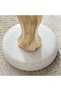 Thalassa Drink Table Marble - White & Gold - 4