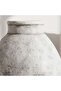 Belda Cement Vase 25x25x38cm - Grey - 2