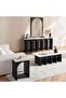 Nitia Coffee Table Marble - White & Black - 4