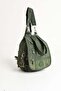 Green Ultra Light Women's Backpack and Handbag - Model 571-5A - 4