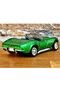 1:43 Scale Licensed Metal Retro American Cars - Chevrolet Corvette 1969 - 10 cm - 2