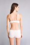 100% Cotton Elastic Waist Bow Detailed Boxer Briefs H3650Ax26Sp - 5