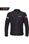 Motorcycle 4 Season Coat Leather Maxdura 600-D Fabric With Tightening Belt Ce Approved Protection Motor Coat - 3