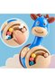 Deer Sliding Tumbler Toy with Sound,Motor Skills Development Crawling Toy for Infants and Toddlers - 4