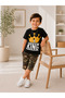 Boy's Military Camouflage Capris Set (necklace included) - 5