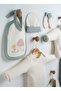 10 Piece Hospital Discharge Set with Rabbit Embroidery Newborn Baby Set with Cotton Blanket - 2
