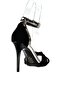Black/Platinum Women's Heeled Shoes B922113802 - 7