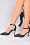 Black Women's Heeled Shoes K404010709 - 3