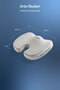 Visco Orthopedic, Non-Slip Base, Office, Car, Coccyx Sitting Cushion, 45X34X7Cm - 2