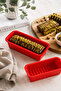 2 Pieces Mini Baton Cake and Dubai Chocolate Mold Silicone - Non-Stick Baton Cake, Mini Pastry and Chocolate Mold Bpa-Free - 5