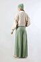 Mint Upright Pleated Knitwear Skirt - 4