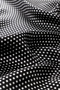 Black Patterned Men's Silk Cashew - 3