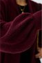Beard Fabric Long Knitwear Cardigan - 3