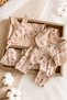 Baby Girl Organic Cotton Rabbit Ears 10-Piece Hospital Discharge Set Premium Boxed 0-3 Months Gift