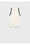 Drape Collar Blouse with Contrasting Details - 3
