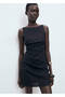 Drape Linen Dress