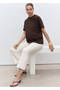 Wide leg maternity jeans - 7
