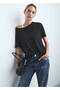 Straight-Cut Jeans with Slits - 6