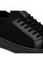 Full Black Knitwear Men's Sneaker - Breathable Comfortable Casual Sports Shoes with Soft Insole Kb 112 - 4