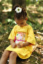 Printed T-Shirt Dress Yellow - 3