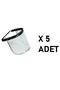 Transparent Face Shield Visor That Can Be Attached to Helmet + Visor Holder X 5 Pieces
