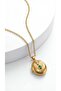 Covered Locket Necklace - 7