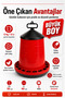 3 Pieces 12 kg Hanging Chicken Feeder 12 Lt Plastic Winged Feeder for Chicken Chicks Turkey Goose Duck Pigeon - 3