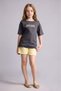 Crew Neck Printed 2-Piece Short Sleeve T-Shirt Girls H2155A826Sm - 4