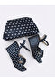 Polka Dot Crossed Strap Padded Women's Sandals - 3