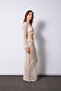 Tricot Set with Openwork Accessories Ecru - 2