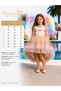 Girl's Lycra Tulle Sleeves Short Front Long Back Evening Dress Birthday, Special Occasion, Wedding 2-9 Years Old - 8
