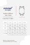 Unisex 100% Organic Cotton Animal Figured 3-6-9-12 Months 6-Piece Sleeveless Baby Bodysuit - 9