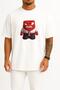 Oversized Riley Anger Emotion Pixar Fear Chest Design Unisex T-Shirt