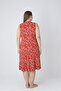Women's Large Size Cotton Modal Fabric Short Dress 8030 - 8