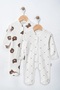 Baby Girl Boy Newborn Cotton Romper Set - 2