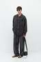 Oversize washed pocket detailed shirt black - 7