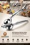 Lemon Squeezer Stainless Steel Heavy Duty Cast Iron and Walnut Cracker - Professional Bartender Type Citrus Hand Press, Manual Solid Fruit Squeezer with Ergonomic Thickened Handle 720784 - 8