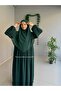 طقم فستان وأكمام قصيرة من أيروبين مكون من قطعتين - 2