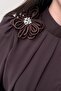 Verev Chiffon Fronted Evening Dress - 5