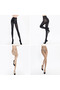 Ece's Shiny Appearance Lycra Pantyhose Ultra Thin Flexible Women's Stockings W1008