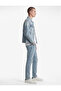 Regular Waist Cotton Skinny Jean Pants with Pockets - Michael Jean - 2