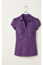 Stone Detailed Slim Fit Women's T-Shirt - V-Neck - 2