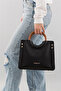 Women's Handbag with Logo Detail - 3